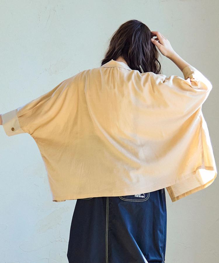 go slow caravan(ゴースローキャラバン) |LINENドルマンシャツ (WOMENS)