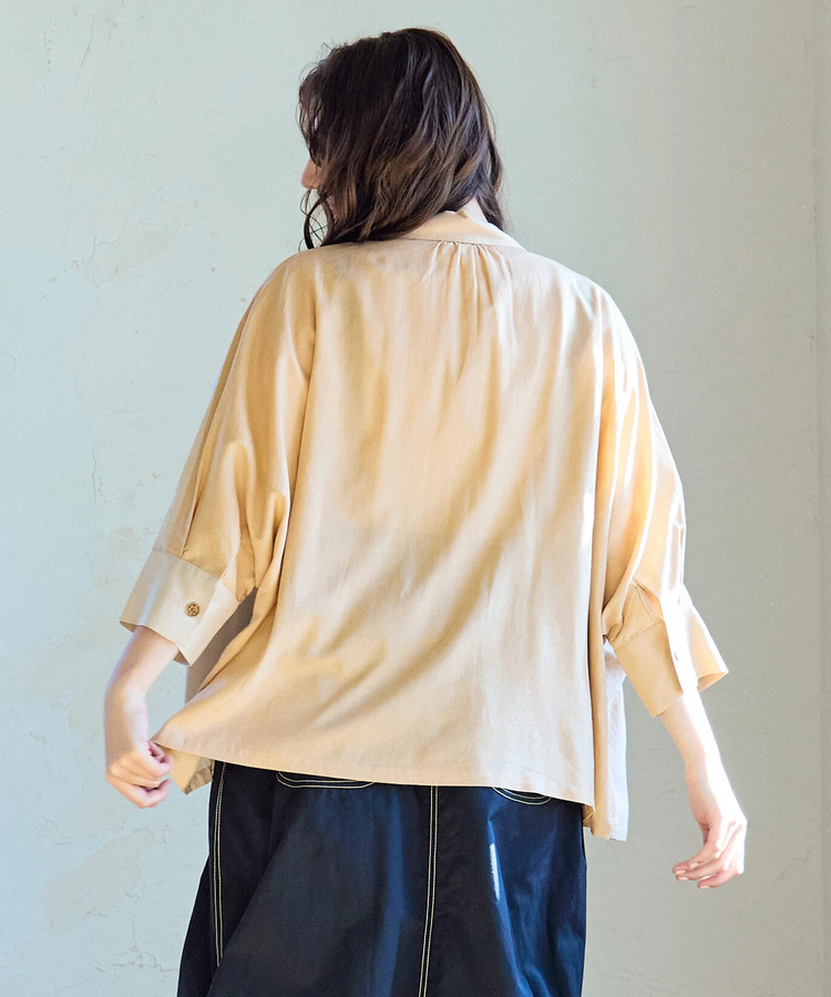 go slow caravan(ゴースローキャラバン) |LINENドルマンシャツ (WOMENS)