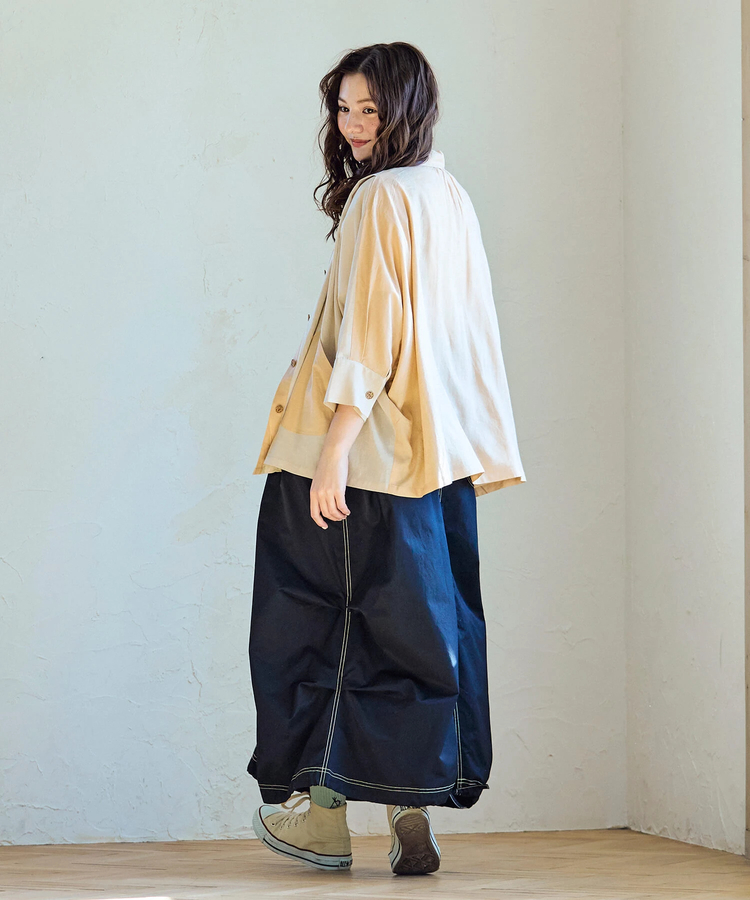 go slow caravan(ゴースローキャラバン) |LINENドルマンシャツ (WOMENS)