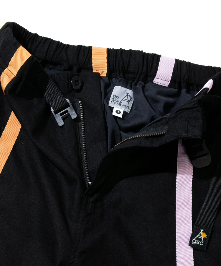 go slow caravan(ゴースローキャラバン) |配色ラインテープパンツ (WOMENS)