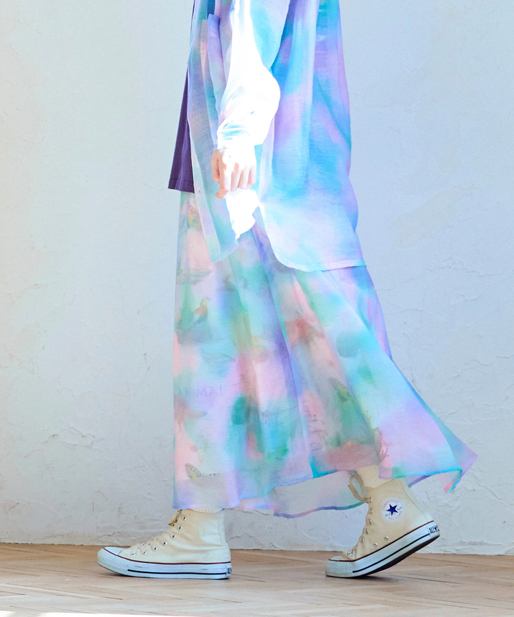 go slow caravan(ゴースローキャラバン) |虫よけシースルースカート (WOMENS)