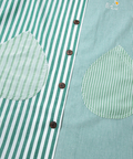 go slow caravan(ゴースローキャラバン) |ストライプ/チェックドルマンオーバーシャツワンピース (WOMENS)