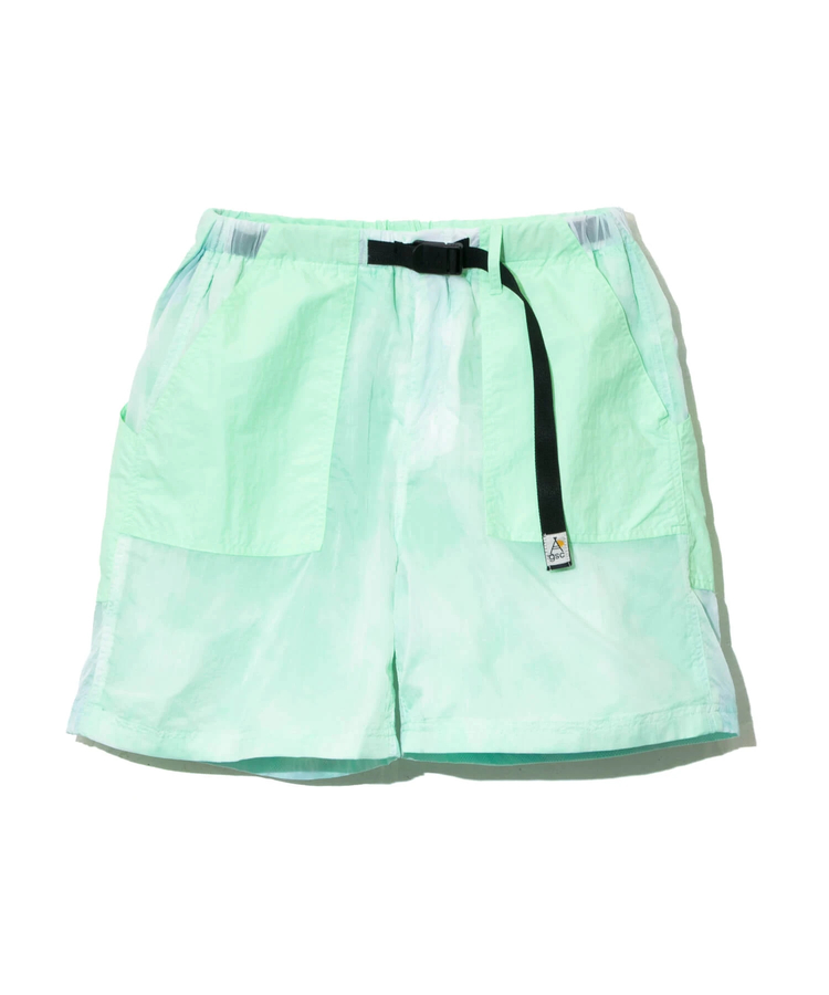 go slow caravan(ゴースローキャラバン) |ムラ染めNYLONショートパンツ (WOMENS)