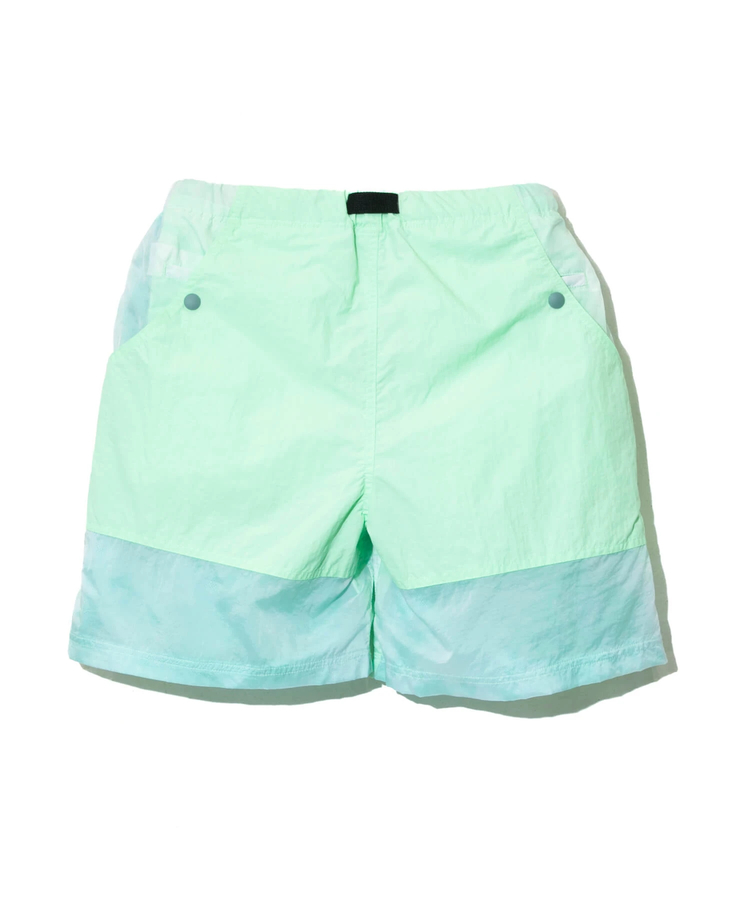 go slow caravan(ゴースローキャラバン) |ムラ染めNYLONショートパンツ (WOMENS)