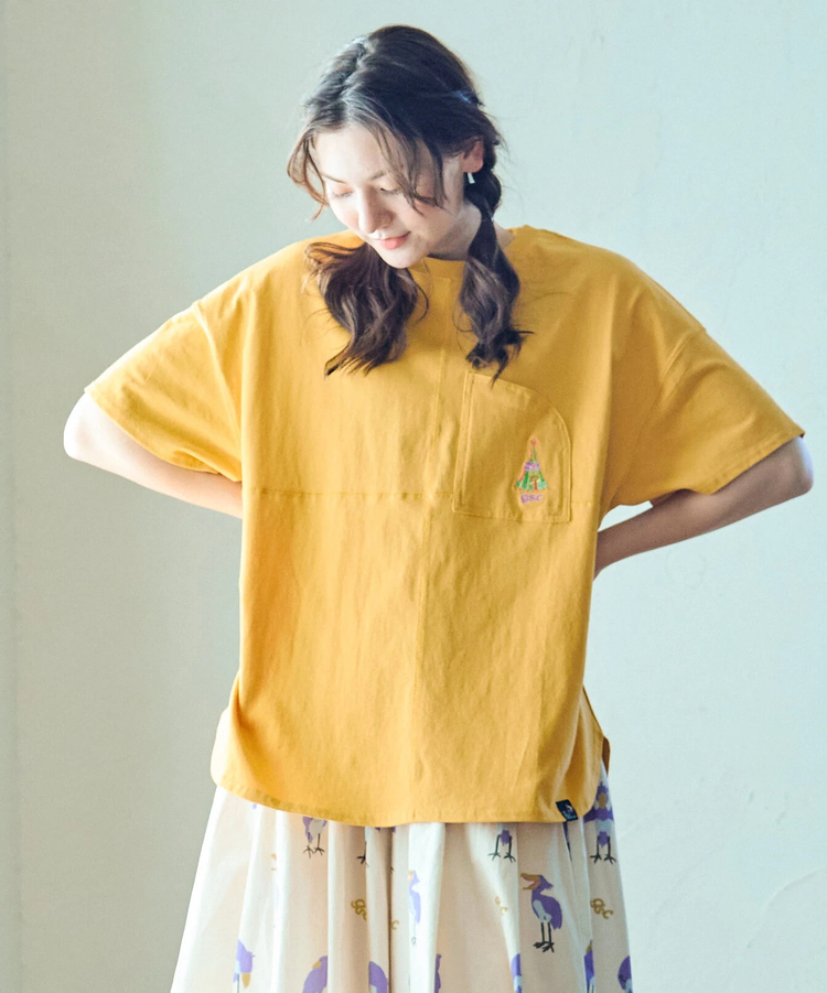 go slow caravan(ゴースローキャラバン) |USA/CラウンドヘムTEE (WOMENS)