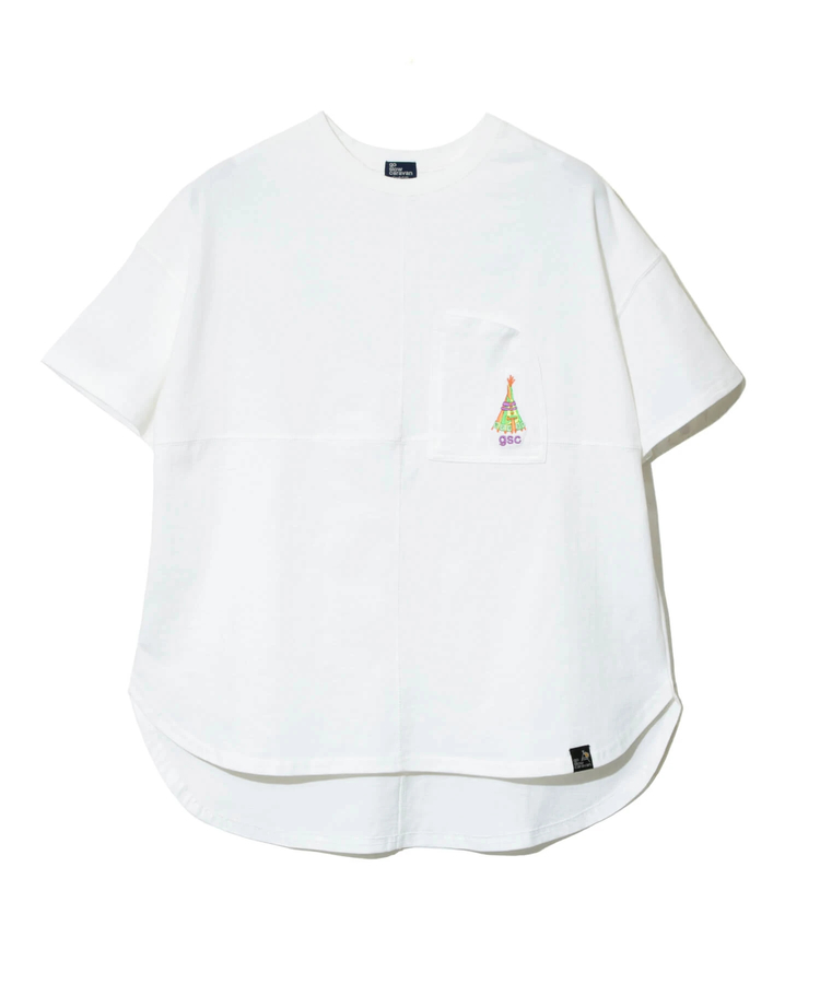 go slow caravan(ゴースローキャラバン) |USA/CラウンドヘムTEE (WOMENS)