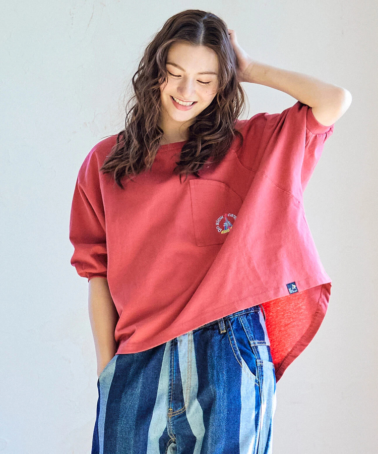 go slow caravan(ゴースローキャラバン) |USA/CプルオーバーTEE (WOMENS)