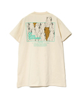 go slow caravan(ゴースローキャラバン) |USA/CスクエアLOGOバックプリントチュニック (WOMENS)