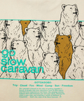 go slow caravan(ゴースローキャラバン) |USA/CスクエアLOGOバックプリントチュニック (WOMENS)