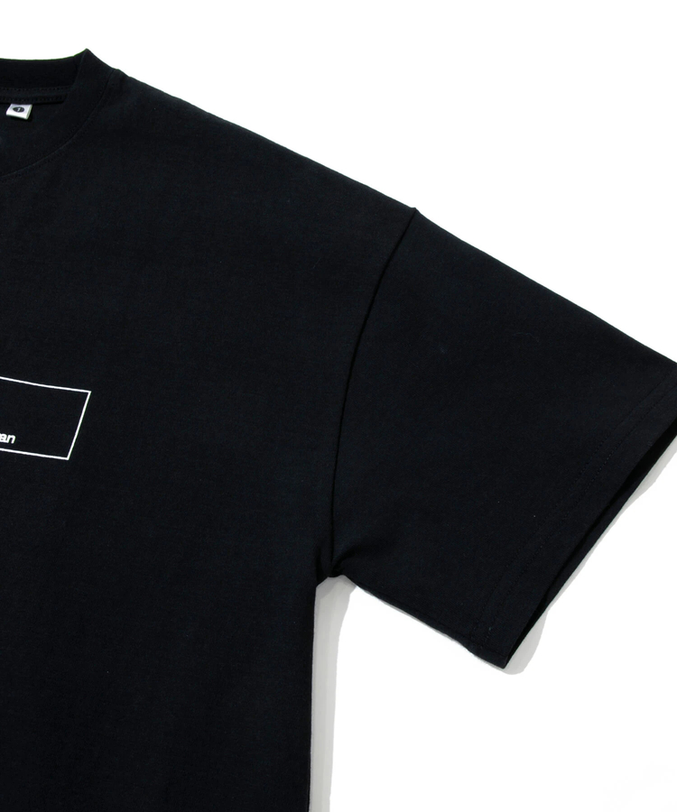 go slow caravan(ゴースローキャラバン) |USA/CスクエアLOGOバックプリントチュニック (WOMENS)