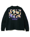 go slow caravan(ゴースローキャラバン) |USA/CスクエアLOGOバックプリントミドルTEE (WOMENS)