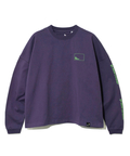 go slow caravan(ゴースローキャラバン) |USA/CスクエアLOGOバックプリントミドルTEE (WOMENS)