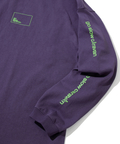 go slow caravan(ゴースローキャラバン) |USA/CスクエアLOGOバックプリントミドルTEE (WOMENS)