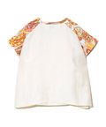 go slow caravan(ゴースローキャラバン) |総柄切替ポンチョTEE (WOMENS)
