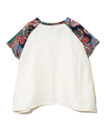 go slow caravan(ゴースローキャラバン) |総柄切替ポンチョTEE (WOMENS)