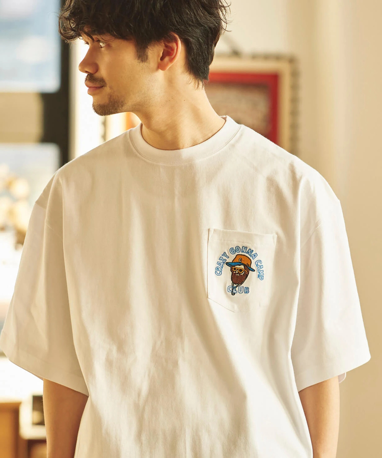 【COBMASTER(コブマスター)】ポケット刺繍Tシャツ COB MASTER COBMASTER コブベアー ワンポイント 刺繍 ポケット