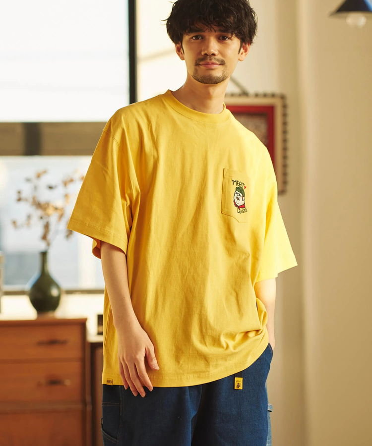 COBMASTER/コブマスター ビッグポケットTEE《オジサン刺繍