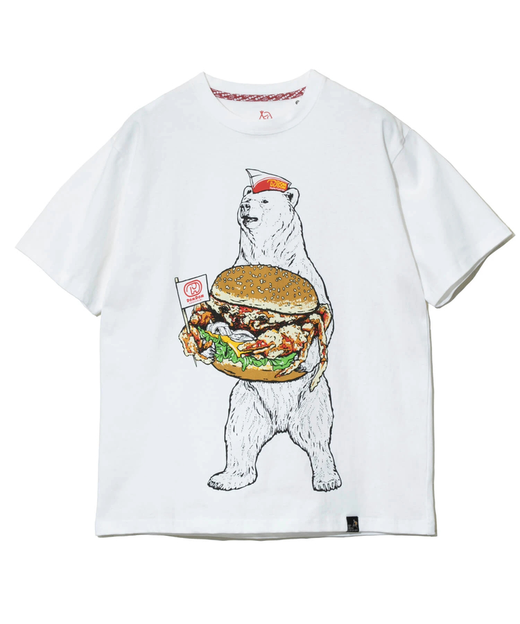 DOMDOM×GSC】USA/CカニバーガークマTEE (MENS/WOMENS)｜ファッション