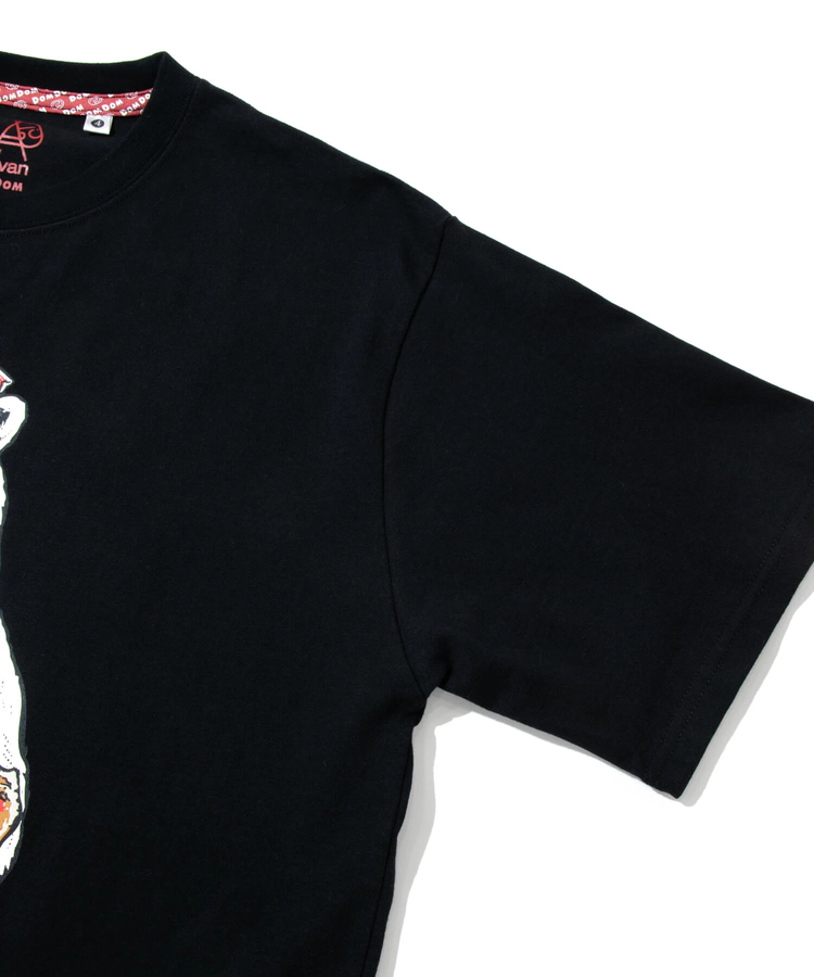 go slow caravan(ゴースローキャラバン) |【DOMDOM×GSC】USA/CカニバーガークマTEE (MENS/WOMENS)