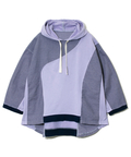 go slow caravan(ゴースローキャラバン) |mililopiulu/ミリロピュール ガーメントダイ切替フーディー (WOMENS)
