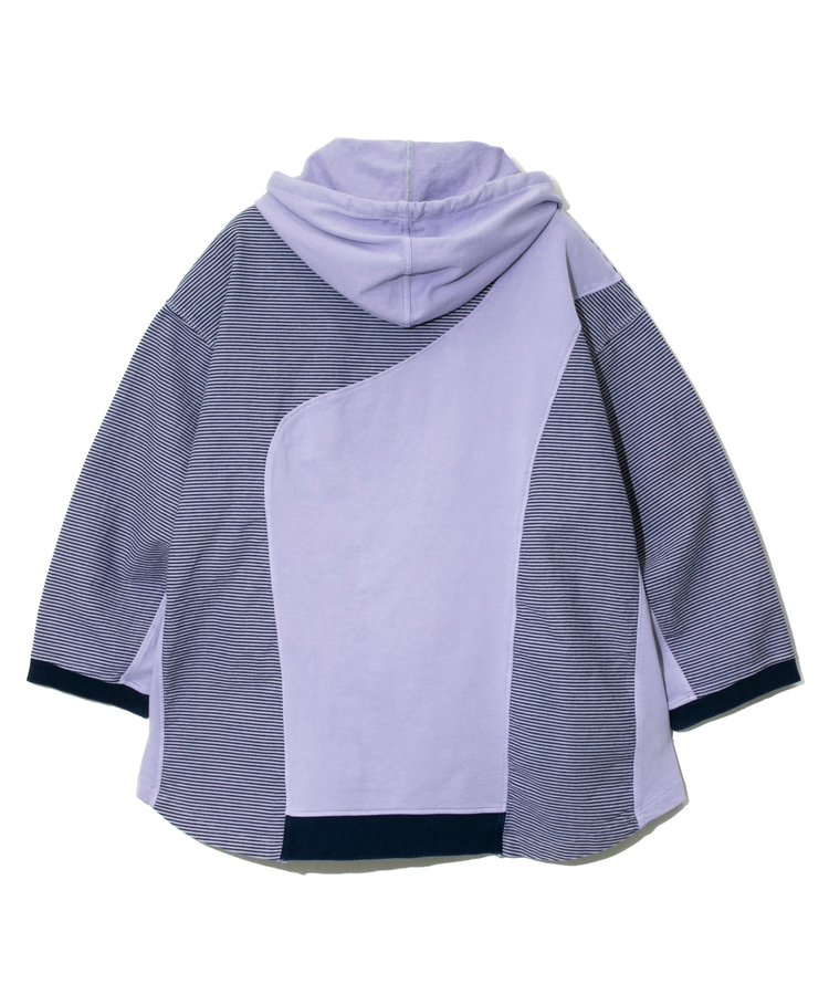 go slow caravan(ゴースローキャラバン) |mililopiulu/ミリロピュール ガーメントダイ切替フーディー (WOMENS)