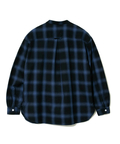 go slow caravan(ゴースローキャラバン) |Buck HIDE/バックハイド チェックバンドカラーシャツ (MENS)