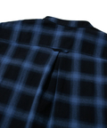 go slow caravan(ゴースローキャラバン) |Buck HIDE/バックハイド チェックバンドカラーシャツ (MENS)