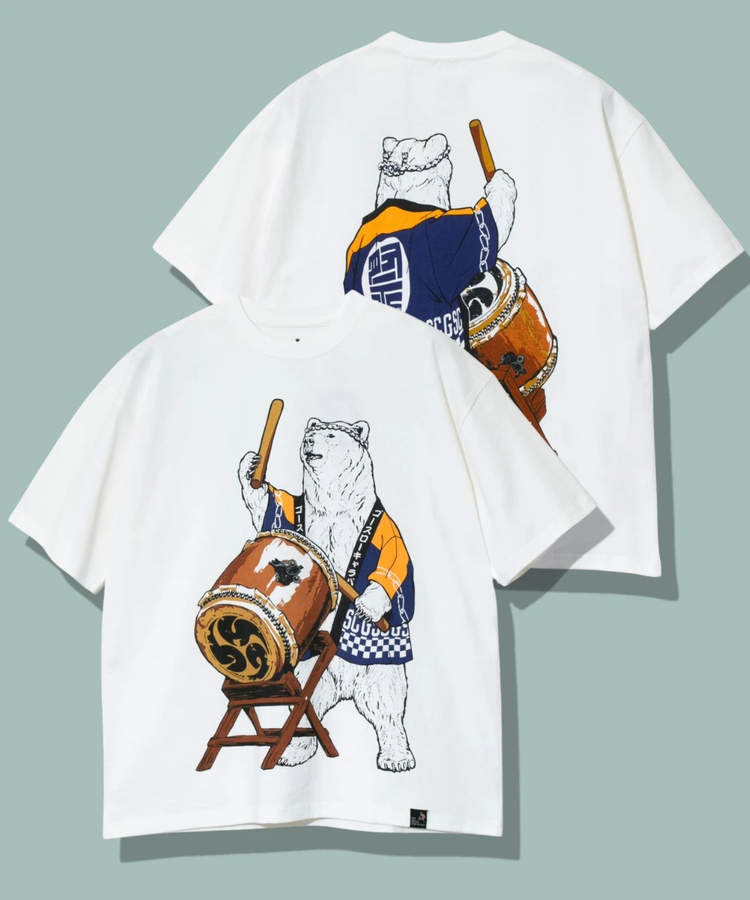 太鼓柄 tシャツ