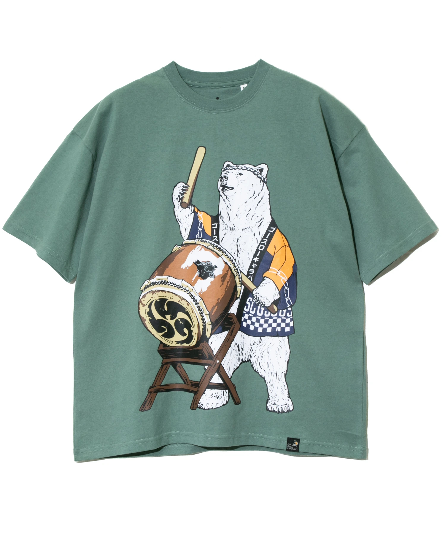 USA/C 和太鼓クマSPゆったり TEE (MENS/WOMENS)｜ファッション通販 SANKO BAZAAR（サンコーバザール）