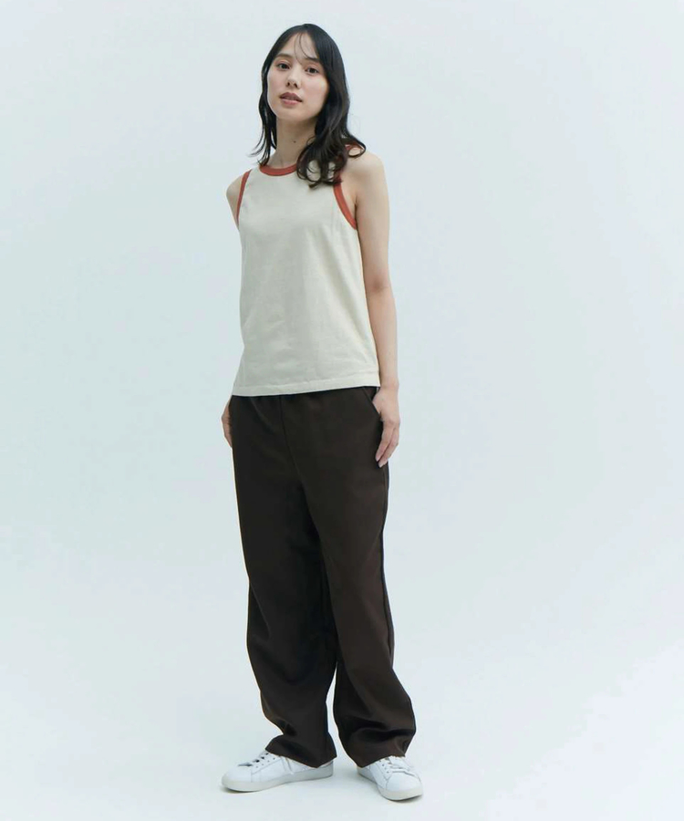 go slow caravan(ゴースローキャラバン) |GOOD ON/グッドオン RINGER FINE TOP (WOMENS)