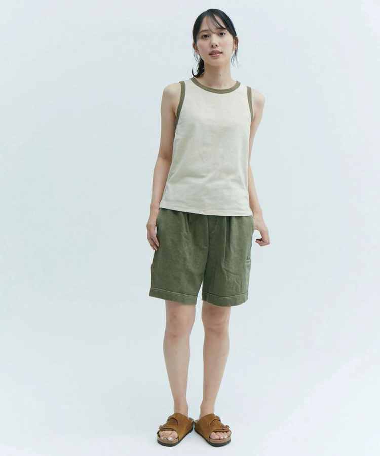 go slow caravan(ゴースローキャラバン) |GOOD ON/グッドオン RINGER FINE TOP (WOMENS)