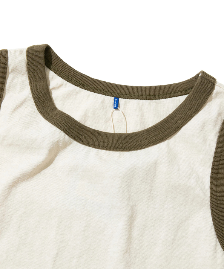 go slow caravan(ゴースローキャラバン) |GOOD ON/グッドオン RINGER FINE TOP (WOMENS)
