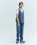 go slow caravan(ゴースローキャラバン) |GOOD ON/グッドオン SNAP TEE VEST (WOMENS)