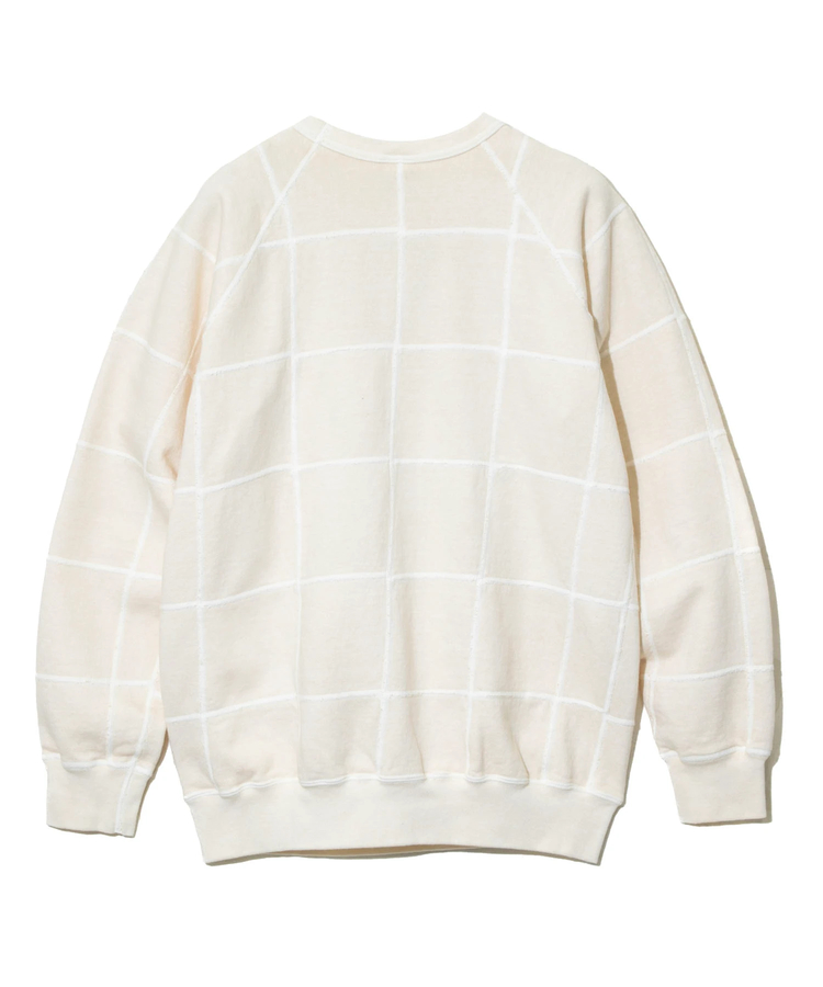 Good On/グッドオンPATCH WORK RAGLAN CREWSWEAT