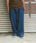 go slow caravan(ゴースローキャラバン) |devadurga/デヴァドゥルガ NESSE WIDE DENIM PANTS (MENS)