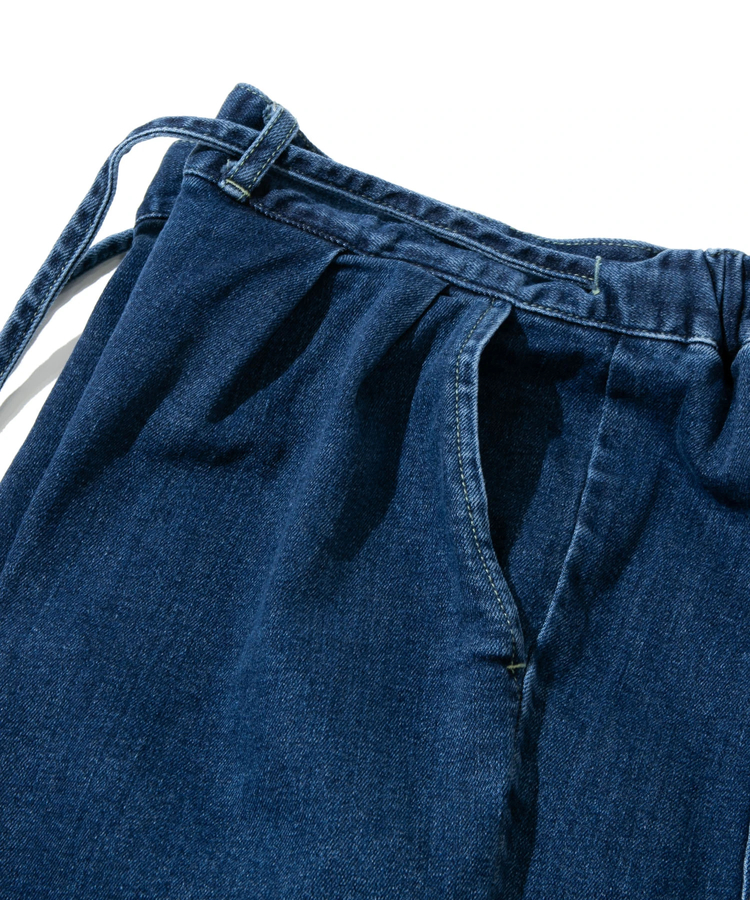 go slow caravan(ゴースローキャラバン) |devadurga/デヴァドゥルガ NESSE WIDE DENIM PANTS (MENS)