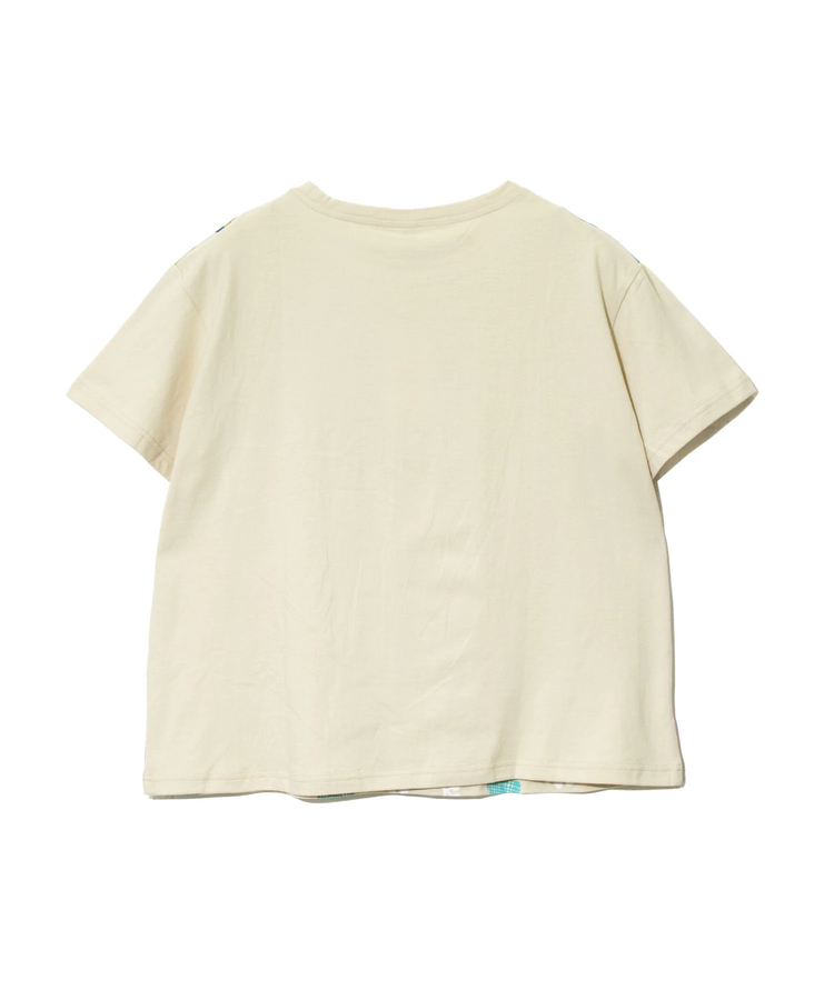 go slow caravan(ゴースローキャラバン) |Emago/イマゴ 洋ナシ刺繍プリントTEE (WOMENS)