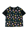 go slow caravan(ゴースローキャラバン) |Emago/イマゴ 洋ナシ刺繍プリントTEE (WOMENS)