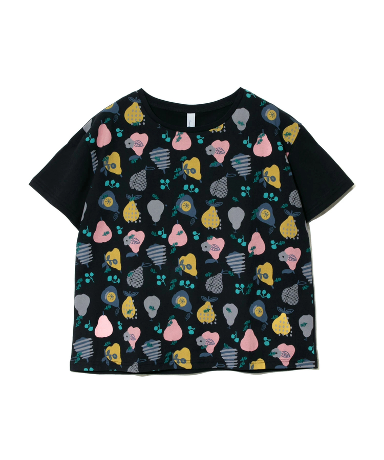 go slow caravan(ゴースローキャラバン) |Emago/イマゴ 洋ナシ刺繍プリントTEE (WOMENS)