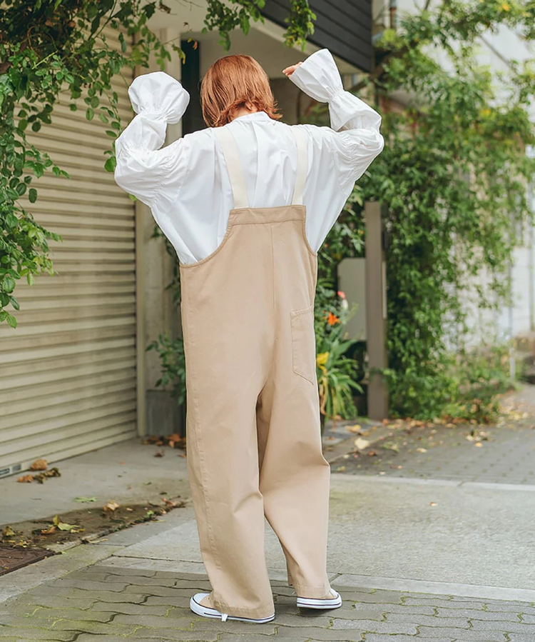 go slow caravan(ゴースローキャラバン) |Cotopone/コトポーネ ラップ風サロペット (WOMENS)