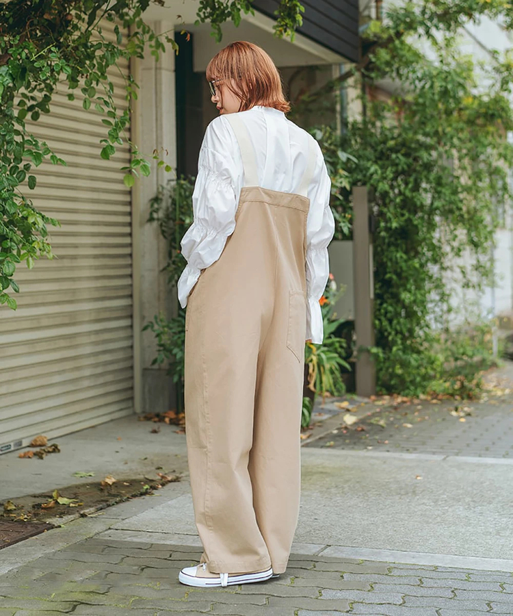 go slow caravan(ゴースローキャラバン) |Cotopone/コトポーネ ラップ風サロペット (WOMENS)