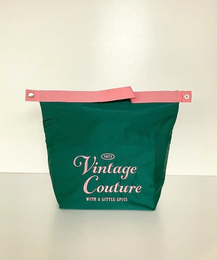 Finissage/フィニサージュ ロールトップ刺繍クーラーポーチ
