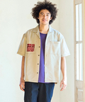 go slow caravan(ゴースローキャラバン) |T/Rストレッチワンポイント刺繍O/Pシャツ (MENS/WOMENS)