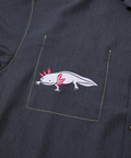 go slow caravan(ゴースローキャラバン) |T/Rストレッチワンポイント刺繍O/Pシャツ (MENS/WOMENS)