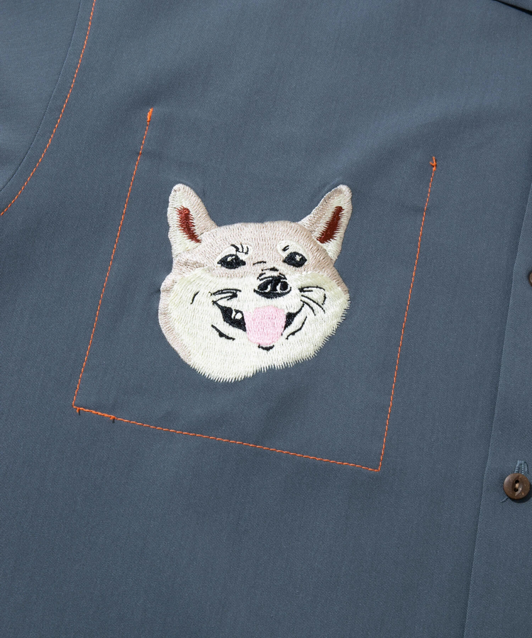 go slow caravan(ゴースローキャラバン) |T/Rストレッチワンポイント刺繍O/Pシャツ (MENS/WOMENS)