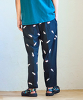 go slow caravan(ゴースローキャラバン) |ブッチャー総柄プリントイージーアンクルパンツ (MENS/WOMENS)