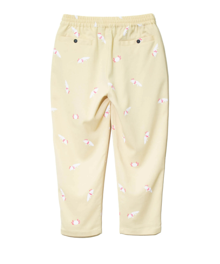 go slow caravan(ゴースローキャラバン) |ブッチャー総柄プリントイージーアンクルパンツ (MENS/WOMENS)