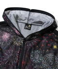 go slow caravan(ゴースローキャラバン) |メッシュ防蚊加工総柄プリントパーカ (MENS/WOMENS)