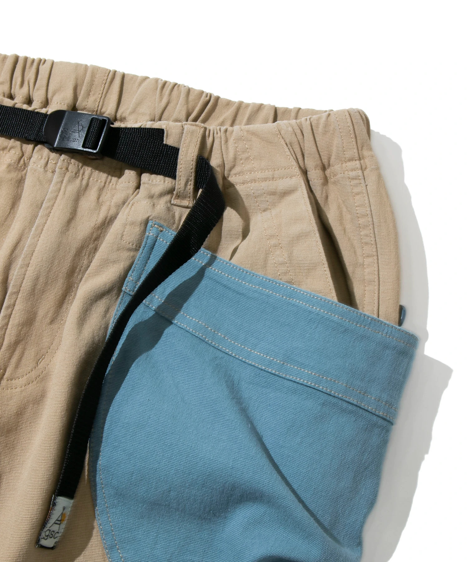 ストレッチキャンバスクレイジー脇ポケパンツ (MENS/WOMENS