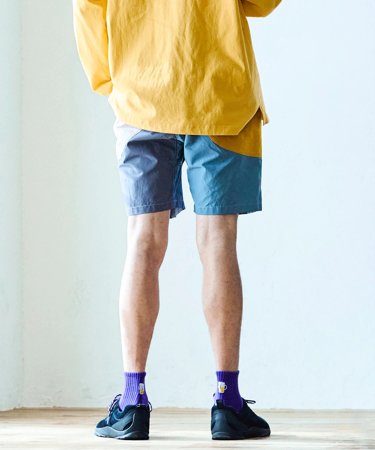 go slow caravan(ゴースローキャラバン) |N/Cクレイジー脇ポケショーツ (MENS/WOMENS)